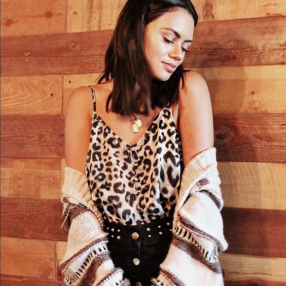 BB Dakota Tops - BB Dakota Leopard Cami by REVOLVE
